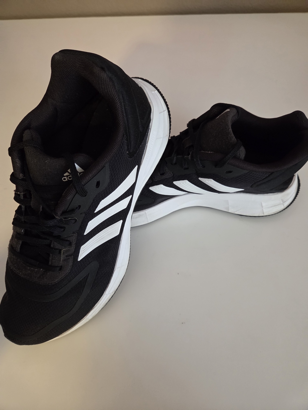 adidas Black and White Women's Lightmotion Athletic Running Shoes